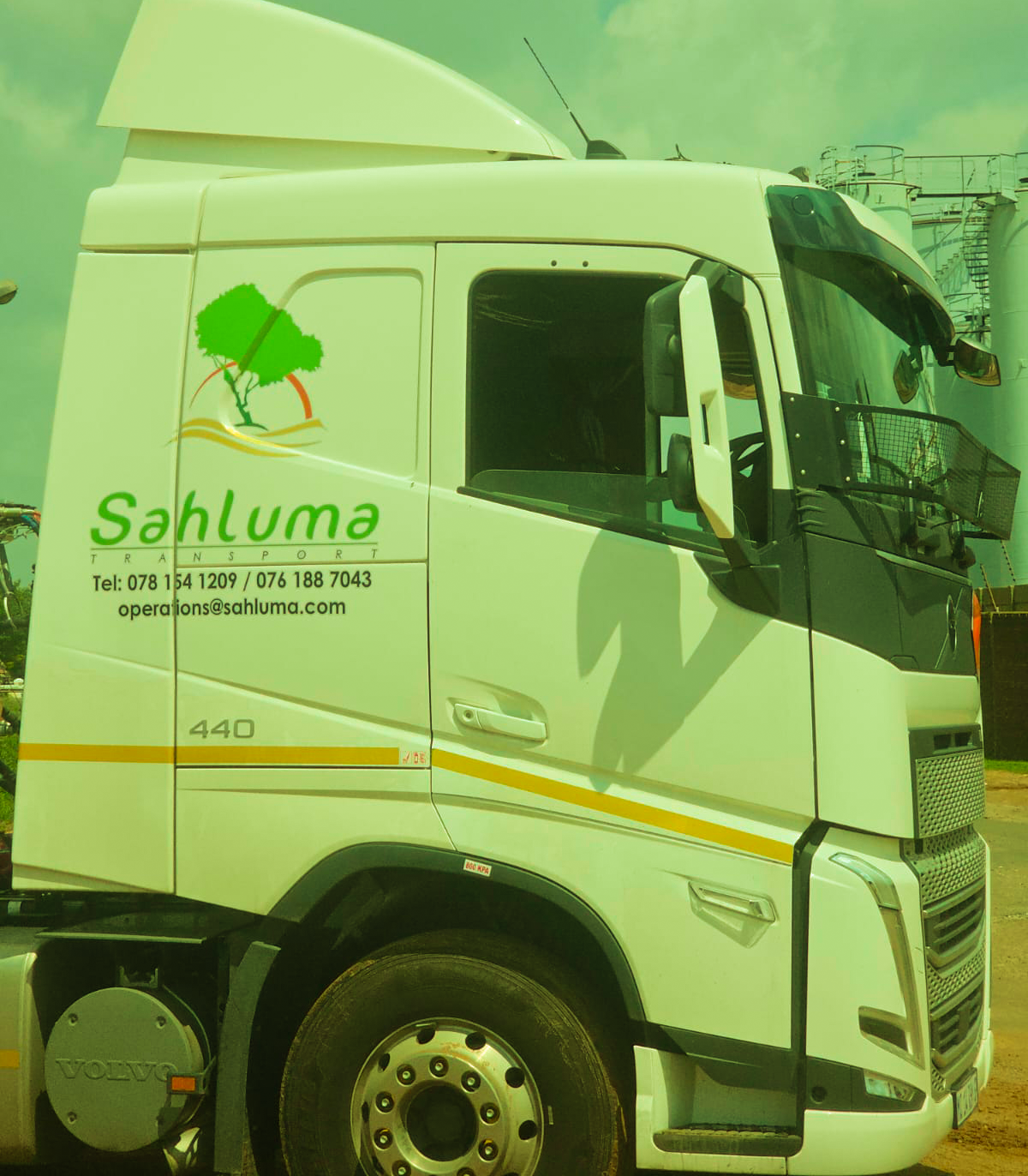 Truck on Road